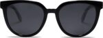 Trendy Cat Eye Round Polarized Sunglasses for Women Fashion UV Protection Sunnies Sunglasses