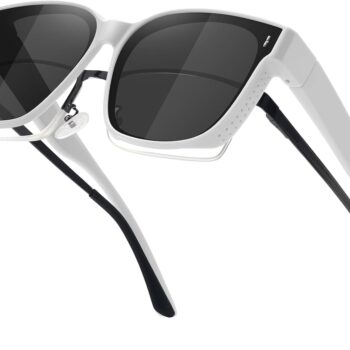 Lightweight Fit Over Glasses Sunglasses for Women Oversized Trendy Large Square Polarized Sun Glasses for Driving