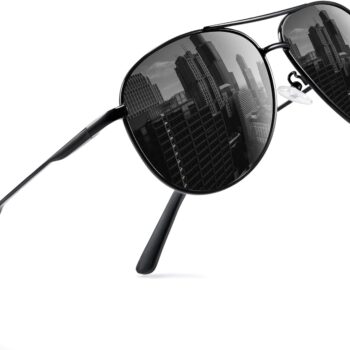 Sunglasses Men Polarized Aviator Sunglasses for Men Women Fishing Driving Sun glasses Metal Frame UV400 Protection