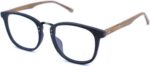Glasses Woodgrain Eyeglasses Frame Faux Wooden Glasses Unisex Glasses Frame
