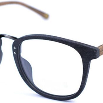 Glasses Woodgrain Eyeglasses Frame Faux Wooden Glasses Unisex Glasses Frame