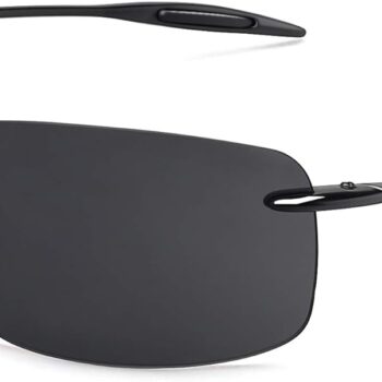 Sports Sunglasses for Men Women  Rimless Frame for Running Fishing Golf Surf Driving