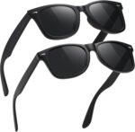 Polarized Sunglasses for Men Women Classic Retro Sun Glasses for Driving Fishing UV Protection