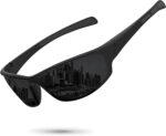 Sports Polarized Sunglasses for Men Women Wrap Around Sun Glasses Fishing Cycling Driving Running UV Protection